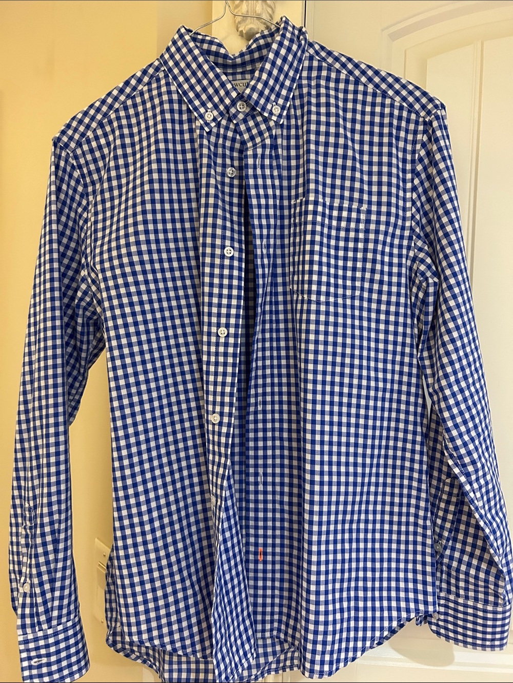 Crew Cuts Classic Blue Gingham Button-Down Shirt - boys
